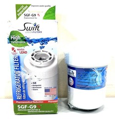 SGF-G9 Rx Compatible Refrigerator Water Filter for MWF, WF287, EFF-6013A.
