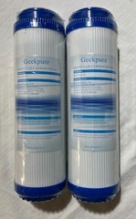 GeekPure Reverse Osmosis Granular Carbon Water Filter RO5-GAC 10, pack of 2