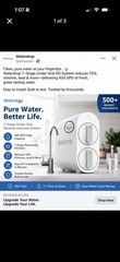Waterdrop WD-G2-B Reverse Osmosis Water Filtration System Tankless – White