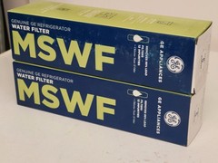 **NEW** (2) MSWF Refrigerator Water Filters for GE Appliances **GENUINE OEM**