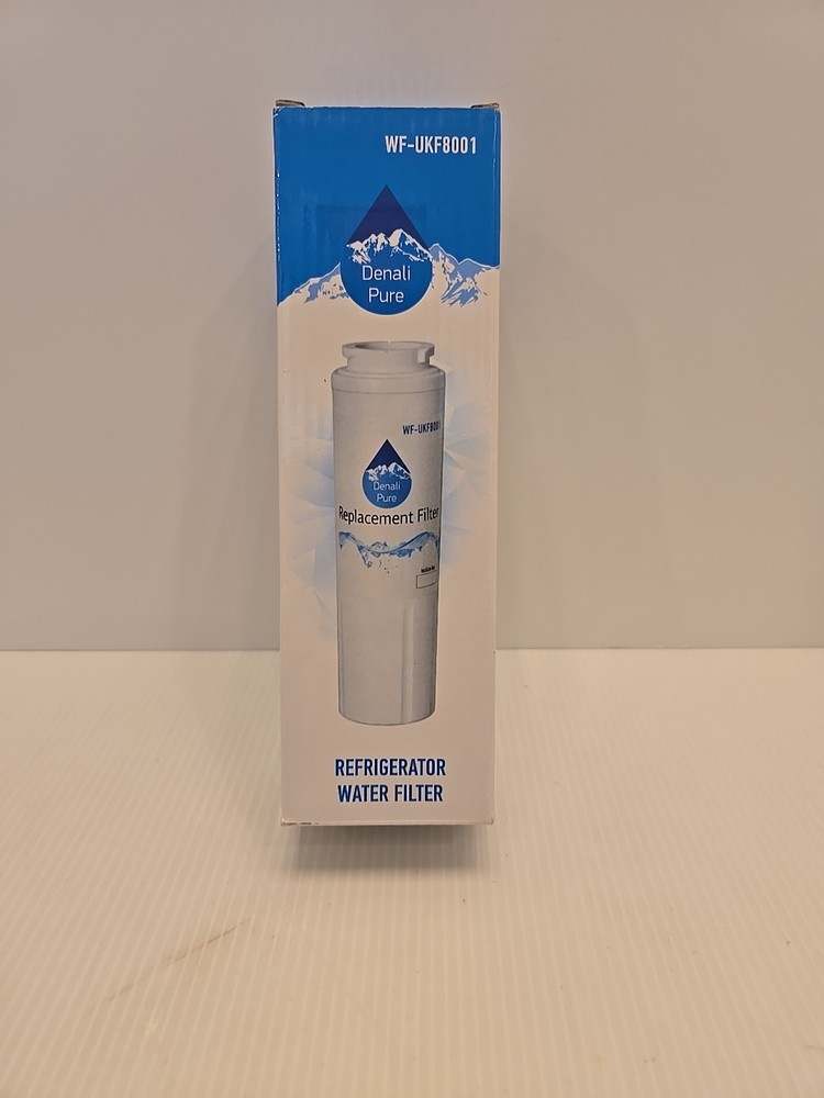 New Denali Pure Refrigerator Replacement Water Filter WF-UKF8001-S Contaminants