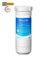 Waterdrop XWF Refrigerator Water Filter, 1 Count (Pack of 1), White