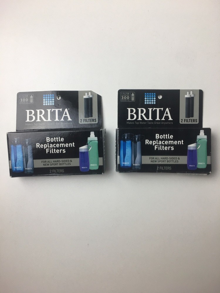 2 Boxes Of Brita Replacement Water Bottle Filters – 4 Filters Total Sealed BB06