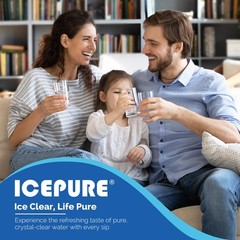 ICEPURE RPWF Refrigerator 1 Count (Pack of 1), Blue-Chlorine, Odor Removal