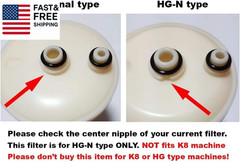 Replacement Filter Compatible with Water Ionizer Using HG-N Filter (Not Compati