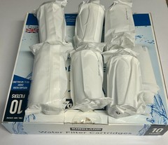 Kirkland Signature Water Filter Cartridges, 6 Pack, for Brita, Cup, Pitcher, UK.