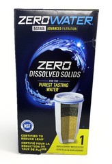 ZeroWater Replacement Filters 1-Pack BPA-Free, 5 Stage, New in Box, Water Filter