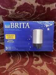 Brita Replacement Water Filters for Brita Tap Faucet Mounts (3-Pack) – NEW