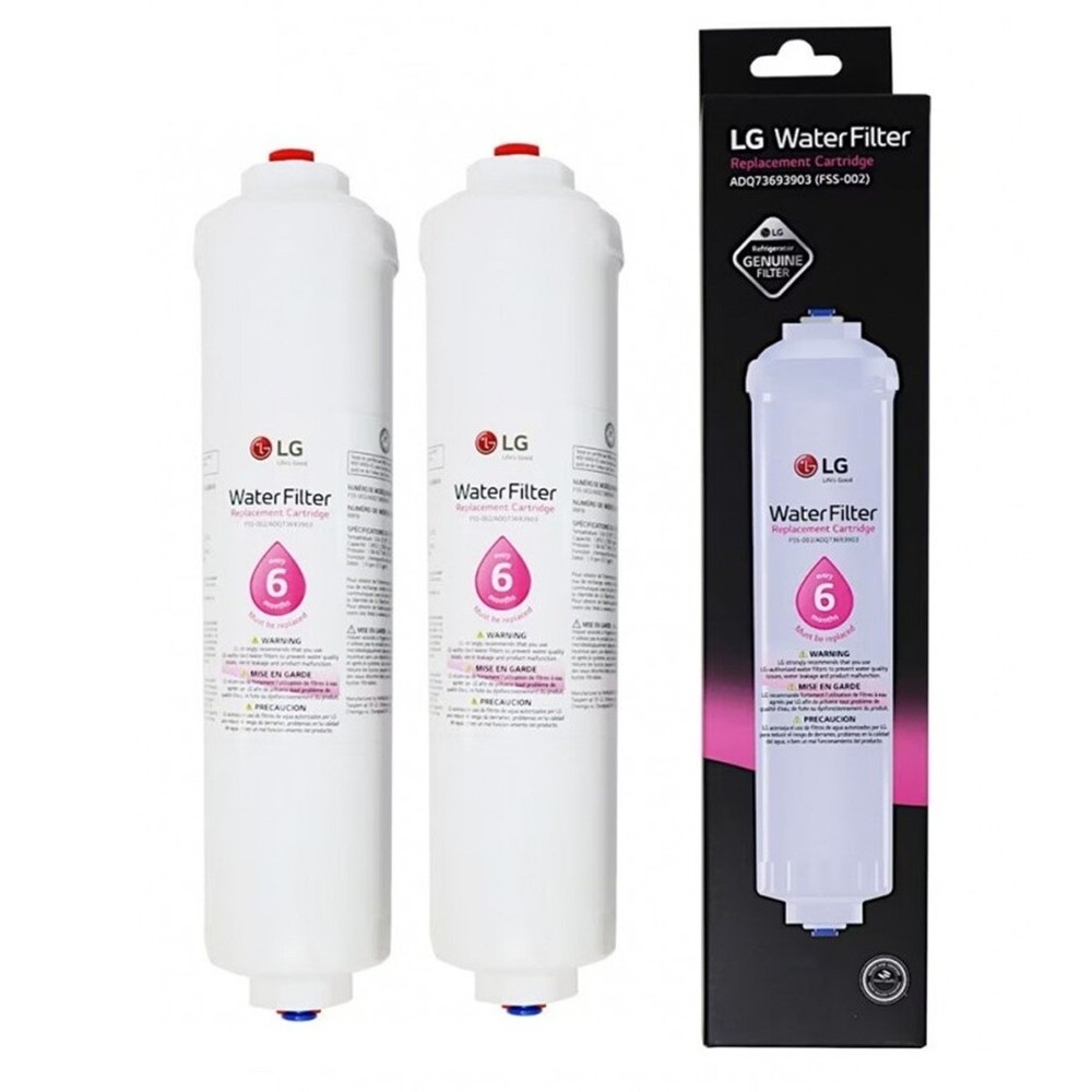 2x Genuine Water Filter for LG ADQ73693903, 5231JA2012B, 5231JA2010B External