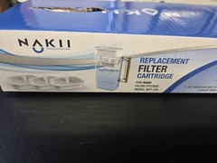 NEW SEALED 2 Count – Nakii Water Filter Pitcher Replacement for NFP-100 Open Box