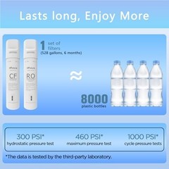 6-Month Replacement Water Filter Cartridge for Y7/Y7P/Y7T Series – 2 Pack (CF &