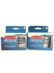 Rubbermaid Filter Fresh Replacement Filter for Bottles 1J63 2 Packs (4 Total)