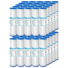 10″x2.5″ Washable Pleated Water Filter 20*50 Micron+15*20 Micron+15*5 Micron