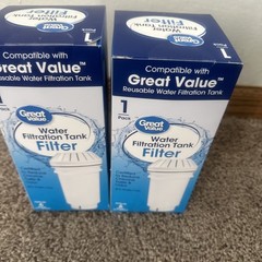 2 PACK Great Value Water Filtration Tank Replacement Filter for GVRWFT [G4]
