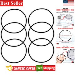 O-Rings Replacement for GE Whole House Water Filters 6 Pack Buna Nitrile