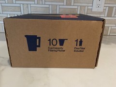 Brita 10 Cup Everyday Pitcher Black BPA Free w/Smartlight Indicator & 1 Filter