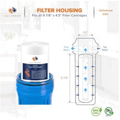 High-Efficiency Sediment Water Filter Cartridge 4-Pack