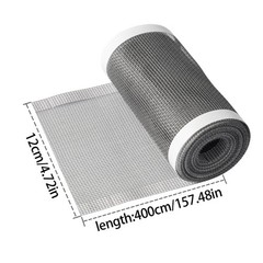 PVC Kitchen Drain Filter Roll 120mm x 400cm Portable for Keep Sinks Clear