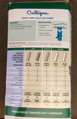 Culligan HF-150A Standard Duty Whole House Sediment Water Filter Housing, 3/4″