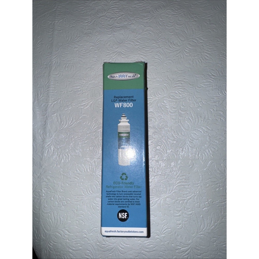Aqua Fresh WF800 For LG LT800P Refrigerator Water Filter NEW In Box One Only