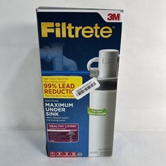 Filtrete 3M Maximum Under Sink Water Filter 3US-MAX-S01 1500 Gallon New