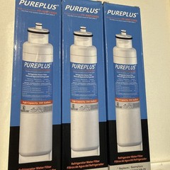 3 Pack PurePlus PP-RWF1300A/PP-RWF1300A Refrigerator Water Filter Replacement