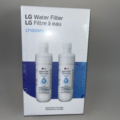 LG LT1000P2 6-Month / 200 Gallon Refrigerator Replacement Water Filter 2 Pack