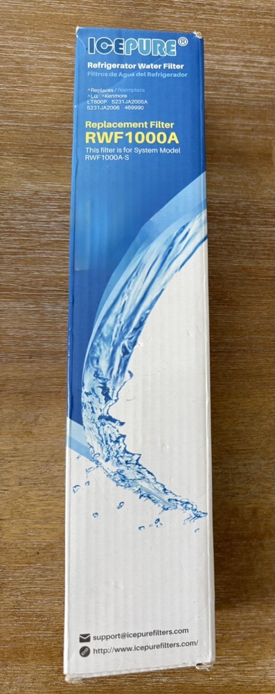 Refrigerator Water Filter ICEPURE RWF1100A Replacement LG Kenmore BRAND NEW