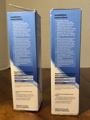 Refrigerator Water Filter Two Ice Pure RWF1200A Replacement Filter New