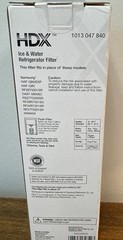 HDX EQS-1-S Standard Refrigerator Water Filters For Samsung HAF-QIN
