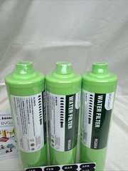 RVGuard NSF Certified RV Water Filter 3 Pk Easy Install Reduce Chlorine Fluoride