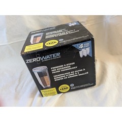 ZeroWater ZR-006 Replacement Water Filters 4-Pack 5-Stage Ion Exchange New Box