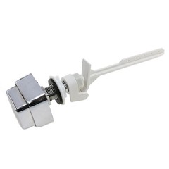 Meuey Lyot Push-Button Toilet Flush Kit Side Mount Toilet Flush Handle Toilet…
