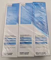 ICEPURE Refrigerator Water Filter RWF0700A 3 Pack Sealed In Box And Bagged.