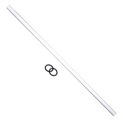 LuTrace, Viqua QS-810, 33.25″ Replacement UV Quartz Sleeve with O-Ring Gaskets