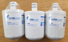 3 pack of Filter Logic FL-RF05 Replacement Water Filters Sealed New Filterlogic