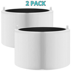 2 Pack Genuine Blue Pure 211I Max Filter Replacement for Blueair Blue Pure 211I