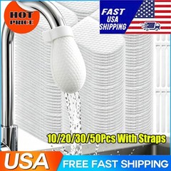Faucet Filter Cotton Tap Water Filter Bag Thickened Faucet Filter with T-strap !