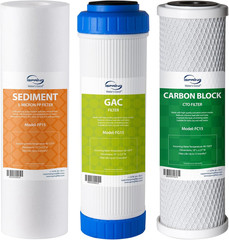 F3 NSF Certified 6-Month Prefilter Replacement Water Filter Cartridge Pack Set f