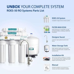 APEC Water Systems ROES-50 Essence Series Top Tier 5-Stage WQA Certified Ultr…