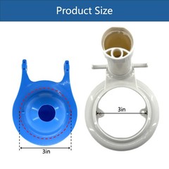 Universal 3″ Toilet Flapper Replacement – Water Saving & Leak-Proof