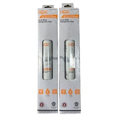 (2) HDX EQG-2-S Refrigerator Water Filter for GE Model RPWFE