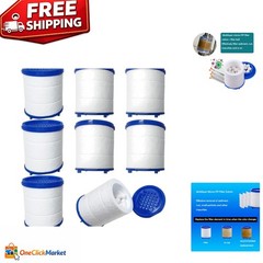 8 Pcs Carbon Fiber Water Filters – Quality for Bathroom & Kitchen Care