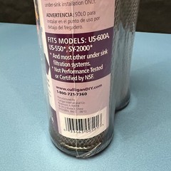 Pack Of 2 New Culligan D-10A Replacement Cartridges Drinking Water Filtration