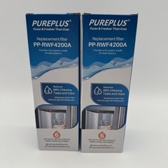 Pureplus PP-RWF4200A Replacement Refrigerator Fridge Water Filter 2 Filter Lot