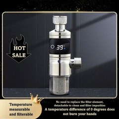 Water Filter With Temperature Sensors LED Digital Display For Safe Drinking