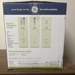 NEW GE GXRV40TBN 5 Stage Reverse Osmosis Water Filtration System Open Box