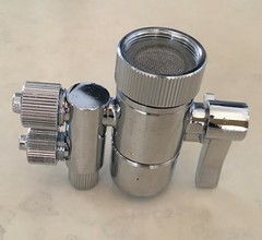 two way Faucet Diverter Valve for 3/8″ in & 2.5/8″ out FOR eSpring Amway NEW