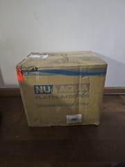 NU Aqua 100GPD Under Sink Reverse Osmosis Water Filter System With Booster Pump