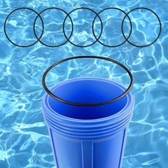 6pcs O-Ring Compatible with GE HHRING for Whole Home Filtration Models GXWH30…